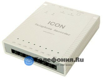 ICON TR8N сетевое устройство записи телефонных разговоров 8 каналов