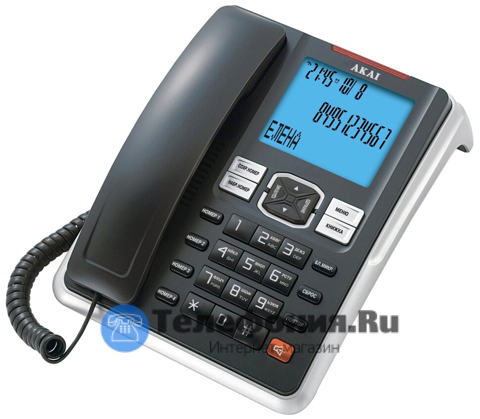 Телефон AKAI 19 MAX-1 купить за 6 590 руб.- Телефоны для слабослышащих  Москва